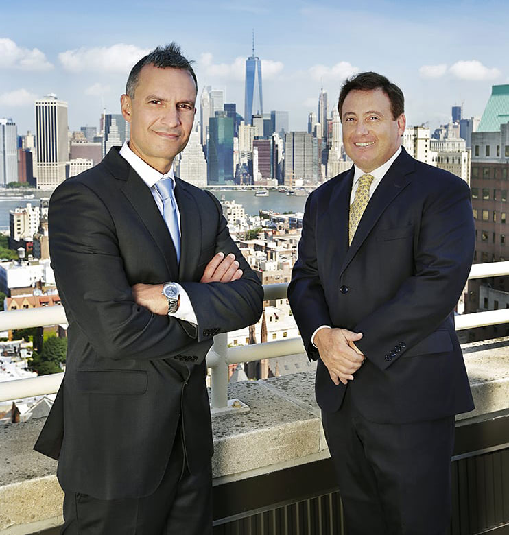 photo of Emil j. Sanchez and Andrew m. Friedman